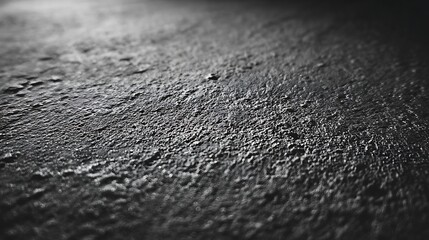 Dark Grey Textured Surface in Low Lighting Close Up Shot