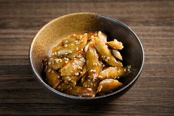 ごぼうの甘辛煮