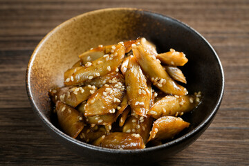 ごぼうの甘辛煮