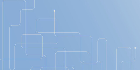 Blue and white gradient abstract background with futuristic striped pattern. Background design with modern digital technology internet connection concept for cover, certificate, presentation. VOL. 2