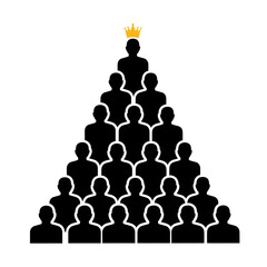 리더십으로 많은 사람을 이끄는 좋은 리더.