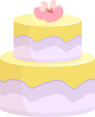 Delightful Cake Icons Collection: Tiered & Single Layer Sweet Treats Set