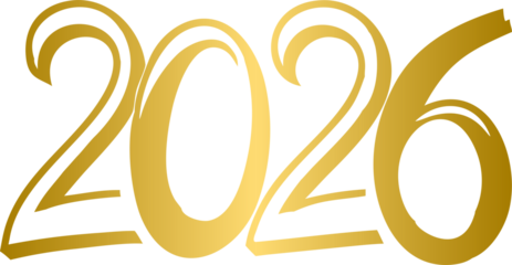 Golden 2026 New Year, Gold 2026 Happy New Year