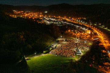 Wszystkich świętych cmentarz Muszyna  © Maciej G. Szling