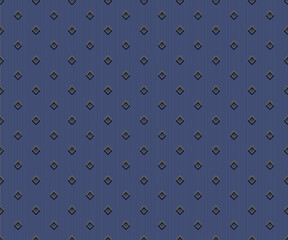 Modern masculine geometric mini square n stripe seamless pattern. For print block apparel textile man shirt menswear fashion. Flat vector illustration design.