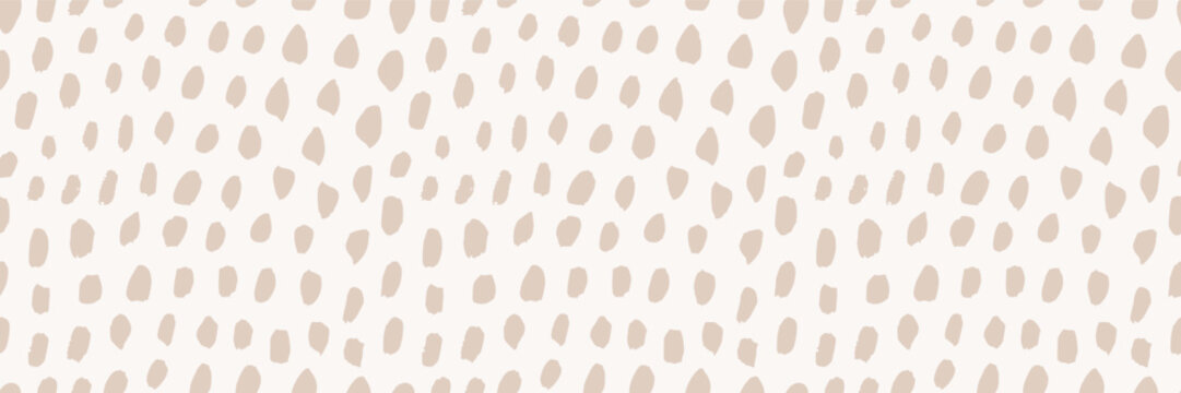 Beige Japanese seamless pattern texture background. Japandi trend design. Organic shibori fabric print. Scandinavian beige batik textile ornament. Abstract animal print. Neutral brush stroke bg