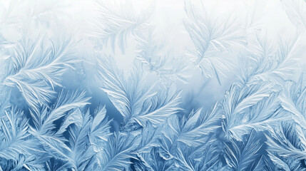 Frosted ice patterns with blue tones on a light background
frosty natural pattern