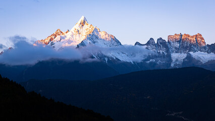 The Meili Snow Mountains &mdash; Sacred Mountain Range in Yunnan, China.