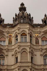Classic building in Budapest, Hungary