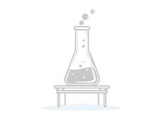 Simple Boiling Flask Icon