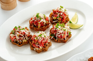 food from the restaurant. photo of food for the menu.