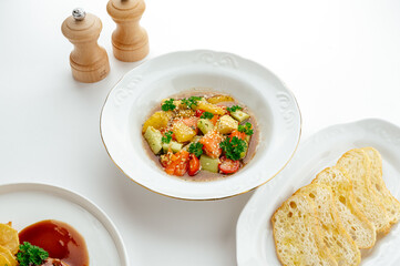 food from the restaurant. photo of food for the menu.