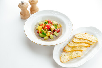 food from the restaurant. photo of food for the menu.