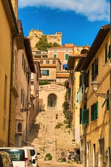 Portoferraio, Elba, Toscana, Italy, Europe - 26 September 2025, the old town
