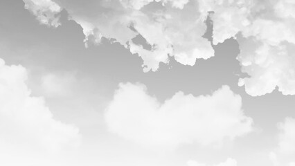 Obraz premium Dark clouds move across the sky