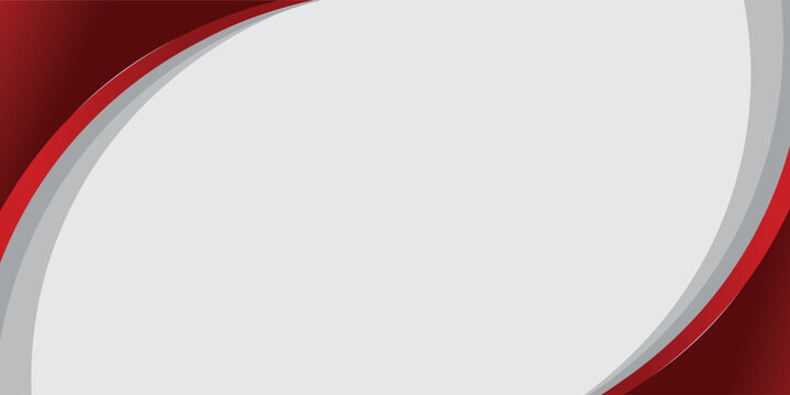 red gray abstract wave background for corporate banner, business presentation, poster, journal cover.