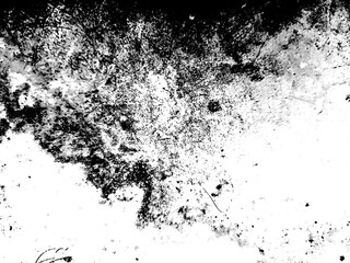 Abstract monochrome grunge texture background, dark distressed overlay with heavy scratches