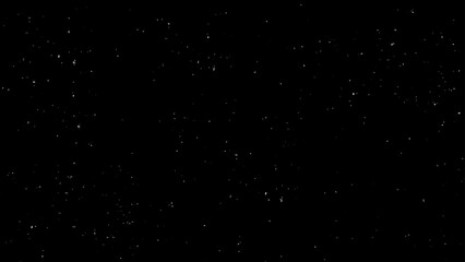 Stars against the black dark of night sky photo