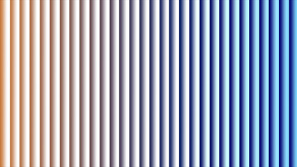 Obraz premium Vertical gradient of pastel colors on ribbed surface