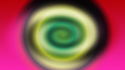 Vibrant swirl of colors with a hypnotic center