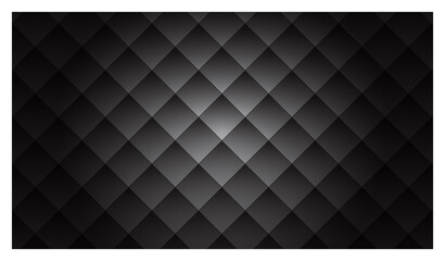 Naklejka premium Black and white abstract geometric seamless pattern background