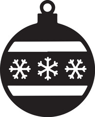 Obraz premium Christmas Laser Cut Ornament Bundle