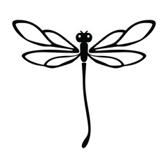 dragonfly vector illustration