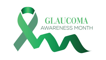 Vector illustration on the theme of Glaucoma awareness month observed each year during January. banner, Holiday, poster, card and background design.
