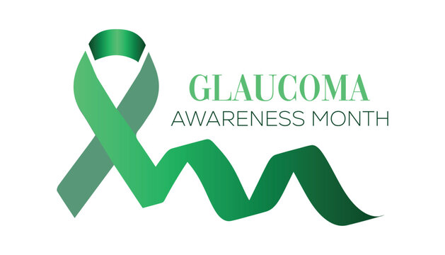 Vector illustration on the theme of Glaucoma awareness month observed each year during January. banner, Holiday, poster, card and background design.