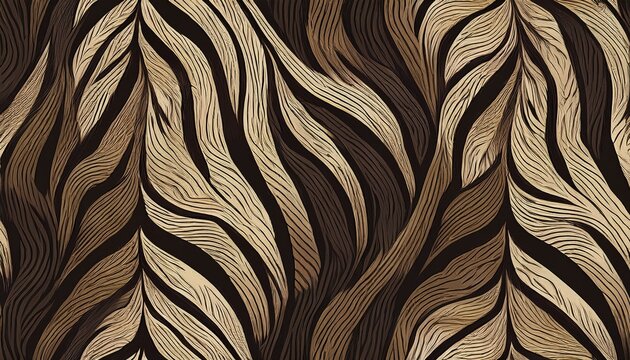 seamless tonal zebra stripe on linen pattern