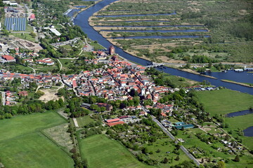 Stadtansicht Loitz an der Peene 2019
