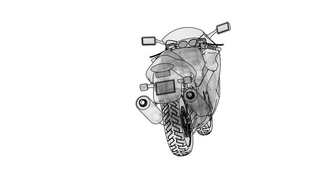 vector illustration of a fishing rod