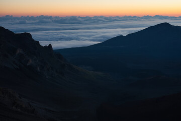 Haleakalā Sonnenaufgang, Maui, Hawaii © m4ry