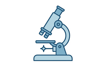 Laboratory microscope equipment for scientific research and biological analysis