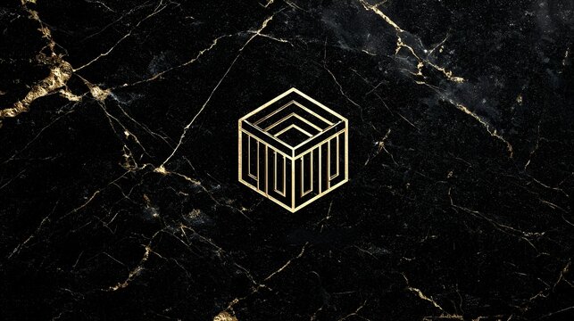 Luxury real estate logo with golden geometric shapes, clean architectural lines. Concept:
Premium real estate branding, modern luxury identity blending architecture, geometry, sophistication.