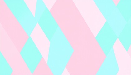 Colorful abstract design featuring various shapes and patterns in warm and cool tones on a white background