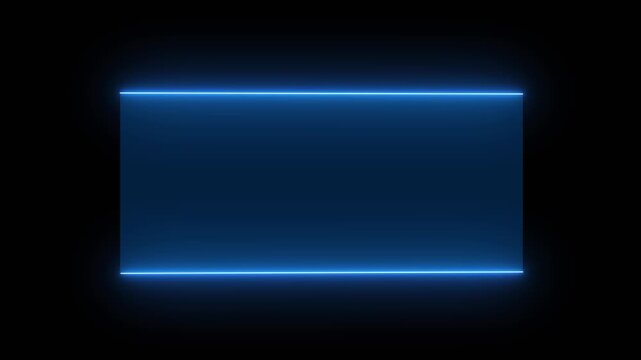 HUD Square Frames ,HUD GUI futuristic element Sci-fi concept design. Callouts title. Modern banner, frame of lower third. Neon hologram screen. HUD horizontal Square Frames