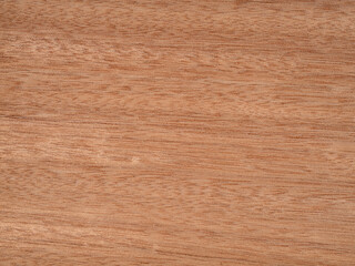 Naklejka premium Okoume veneer with a fine, straight grain and soft sandy tones.