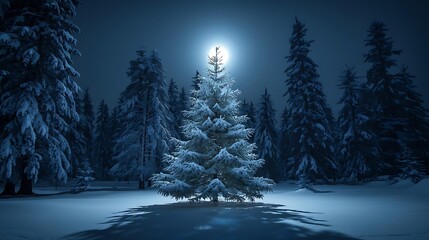 Fototapeta premium Futuristic Neon 2026 Glowing on Black