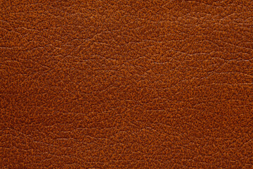 Saturated brown dermatin background for your interior.