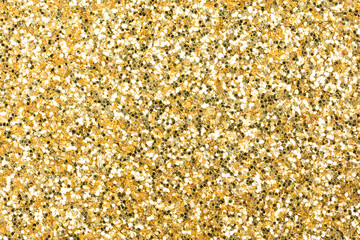 Holographic glitter background in awesome gold tone, texture for expensive design view.