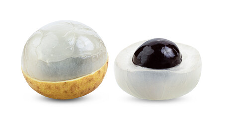 longan isolated on transparent png ( image from camera )