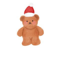 Bear, chrismast