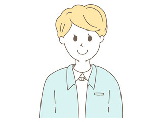 Fototapeta premium イラスト 女性 男性 素材 挿絵
