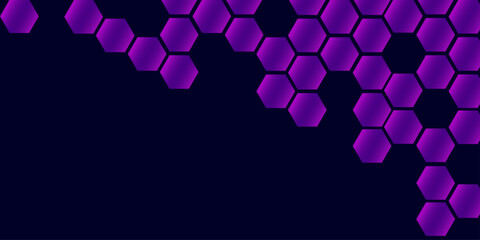 Abstract geometric shape hexagon background, geometric abstract background with hexagons.