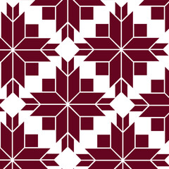 Latvian red auricle symbol for your design 