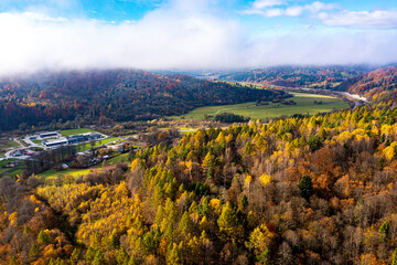 Dubne jesień, Góry Leluchowskie, jesień.  © Maciej G. Szling