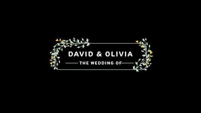 Wedding Title 05