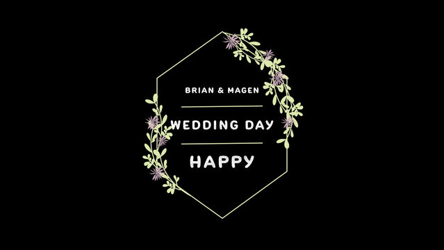 Wedding Title 04
