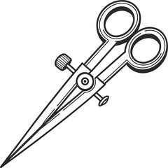 scissors with cut linesScissors set. Flat icon style. Collection scissors black on white background. - stock vector.scissors vector icon set. barber illustration sign collection.